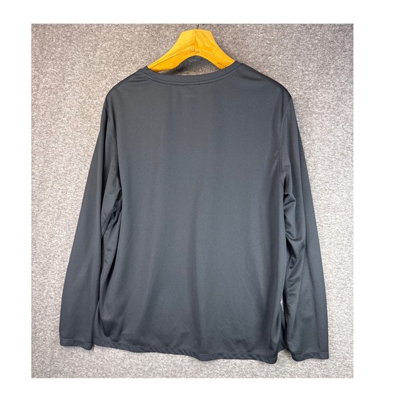 Merrell Base Layer Black Long Sleeve Performance T Shirt Crew Neck Mens Size XL - Picture 4 of 8